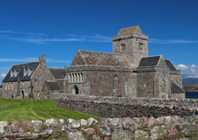 Iona Abbey on a Summers Day