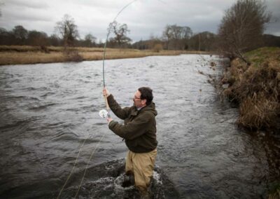 Man fishing Salmon River