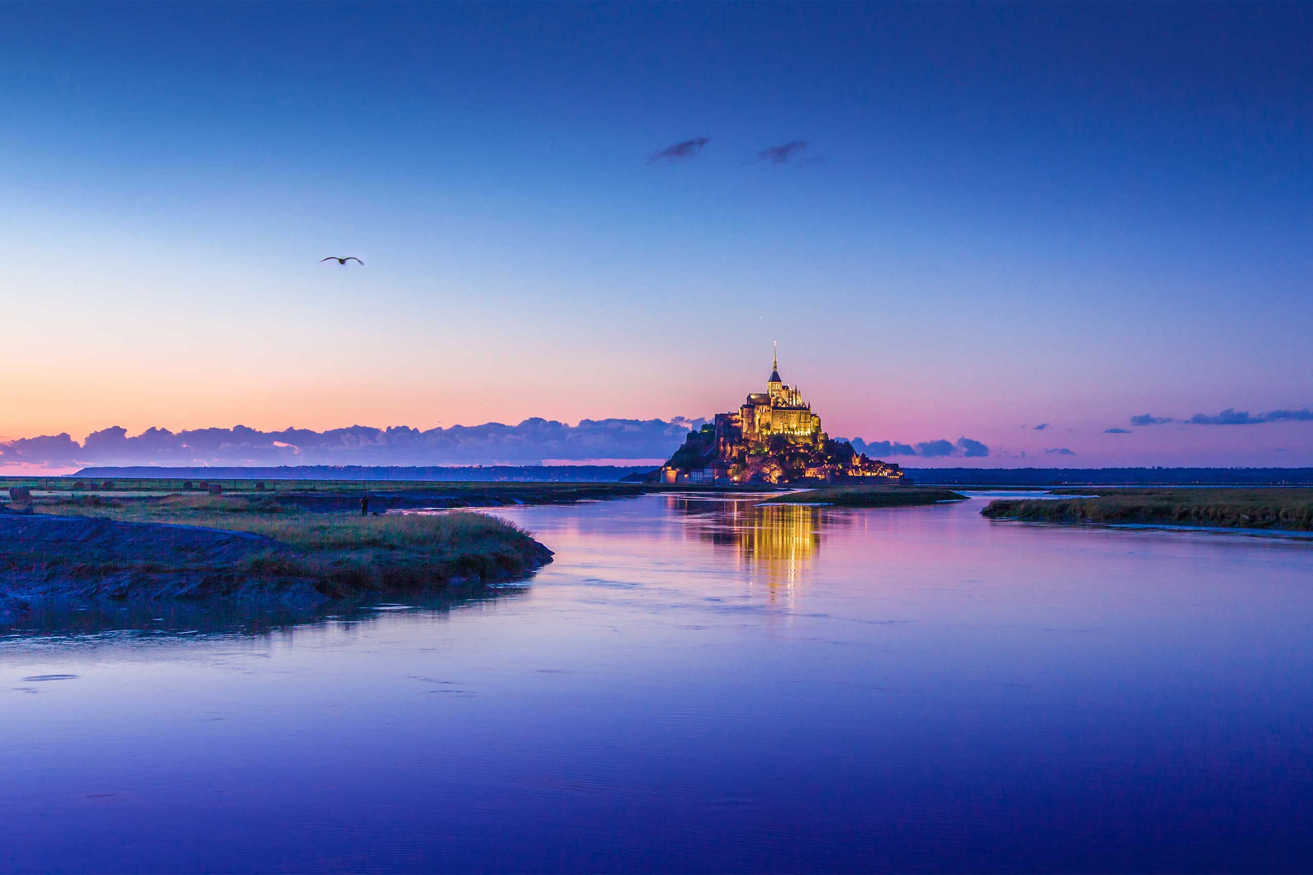 Mont Saint Michel duskm to illustrate the why travel with turas webpage
