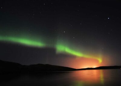 Northern Lights on Shetland Islands