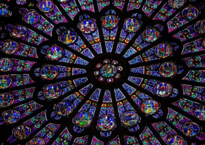 South Rose Window of Notre Dame Cathedral