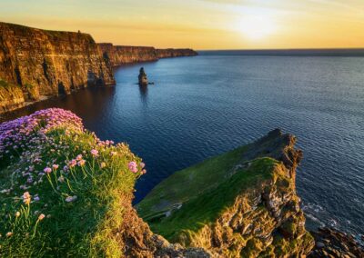 Sunset Cliffs of Moher Co Clare Ireland