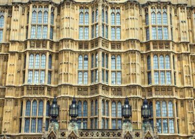 facade of the houses of parliament